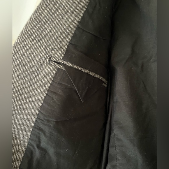 Men’s tweed blazer size 40R black/grey tweed from Et Vous - Picture 5 of 6